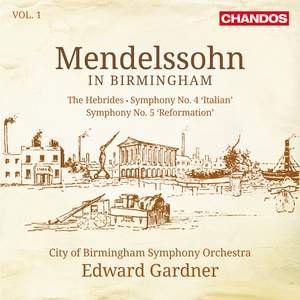 Mendelssohn in Birmingham, Vol. 1 Product Image