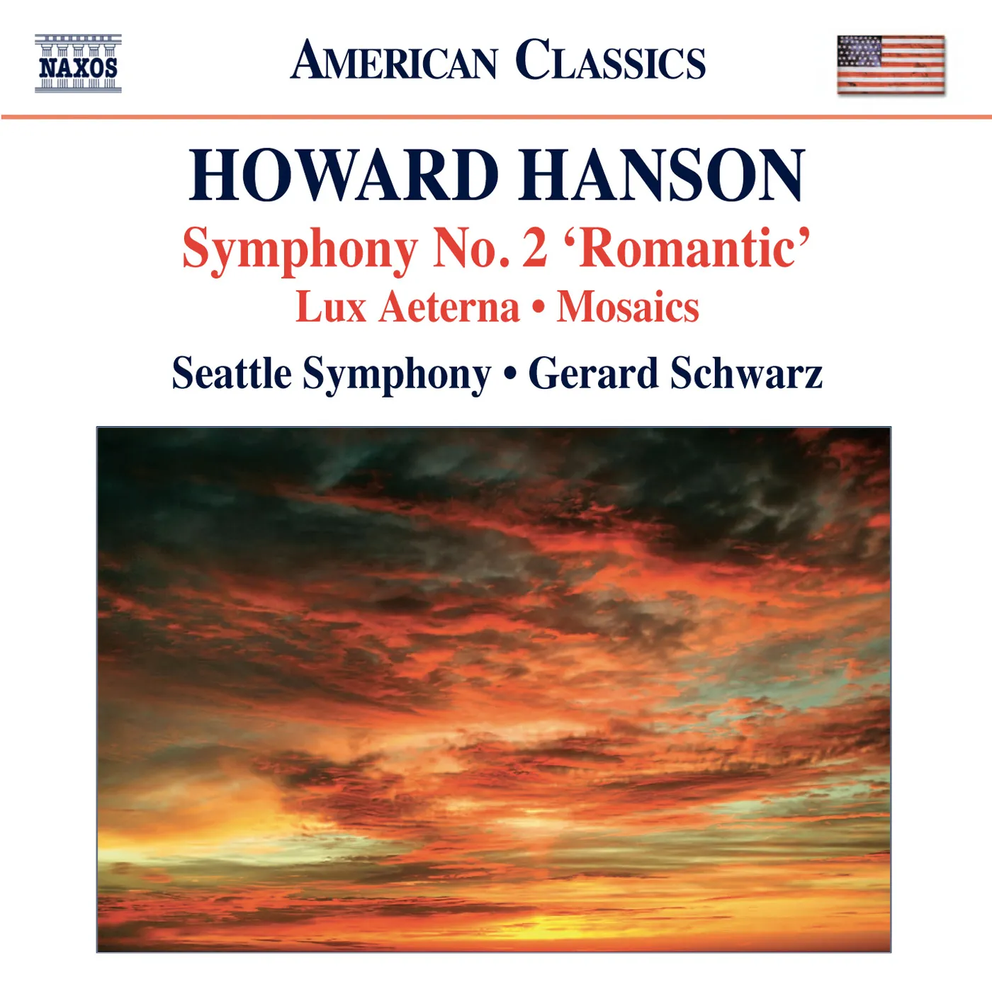 Howard Hanson: Symphony No. 2 'Romantic' - Naxos: 8559701 - CD or