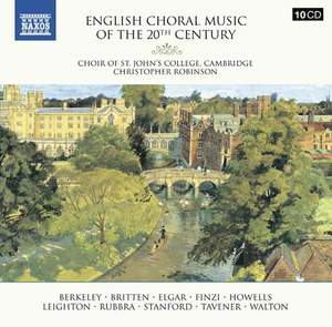 English Choral Music of the 20th Century