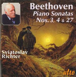 Beethoven: Piano Sonatas Nos. 3, 4 & 27