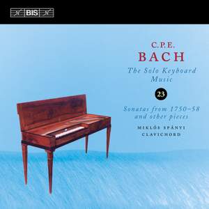 C P E Bach - Solo Keyboard Music Volume 23 Product Image