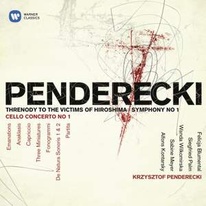 Penderecki: Threnody to the Victims of Hiroshima & Symphony No. 1