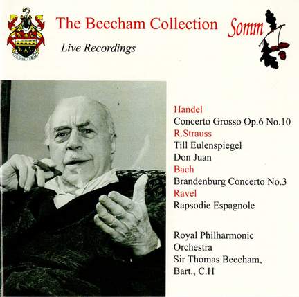 Beecham conducts Handel, Ravel & Strauss