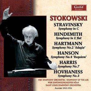 Stokowski conducts Stravinsky, Hindemith, Hartmann and others