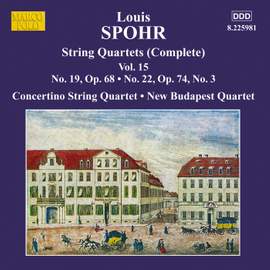 Louis Spohr: String Quartets, Volume 15