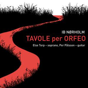 Ib Nørholm: Tavole per Orfeo