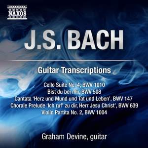 JS Bach: Guitar Transcriptions