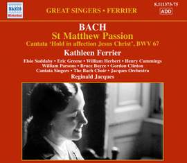 JS Bach: St Matthew Passion