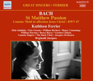 JS Bach: St Matthew Passion
