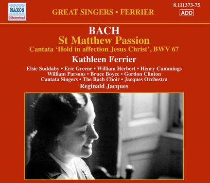 JS Bach: St Matthew Passion
