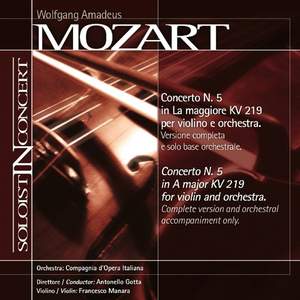 Mozart: Violin Concerto No. 5 in A major, K219 'Turkish'