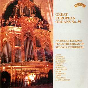 Great European Organs No. 39: Segovia Cathedral Product Image