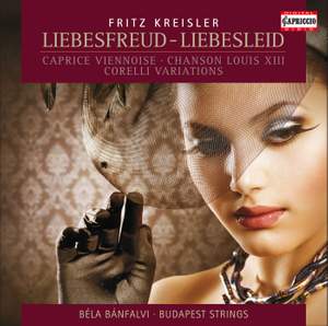 Kreisler Liebesfreud Liebesleid Capriccio C5120 CD or