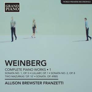 Weinberg: Complete Piano Works Volume 1