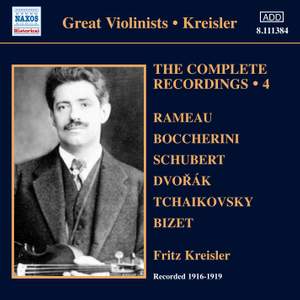 Kreisler: The Complete Recordings Volume 4 Product Image