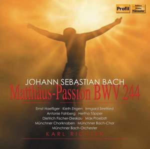 Bach, J S: St Matthew Passion, BWV244