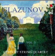 Glazunov: Complete String Quartets Volume 5