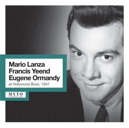 Mario Lanza, Francis Yeend, Eugene Ormandy at Hollywood Bowl 1947