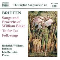 The English Song Series Volume 22 - Benjamin Britten