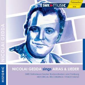 Nicolai Gedda sings Arias and Lieder Product Image