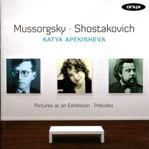 Katya Apekisheva plays Mussorgsky & Shostakovich