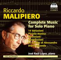 Riccardo Malipiero: Complete Music for Solo Piano