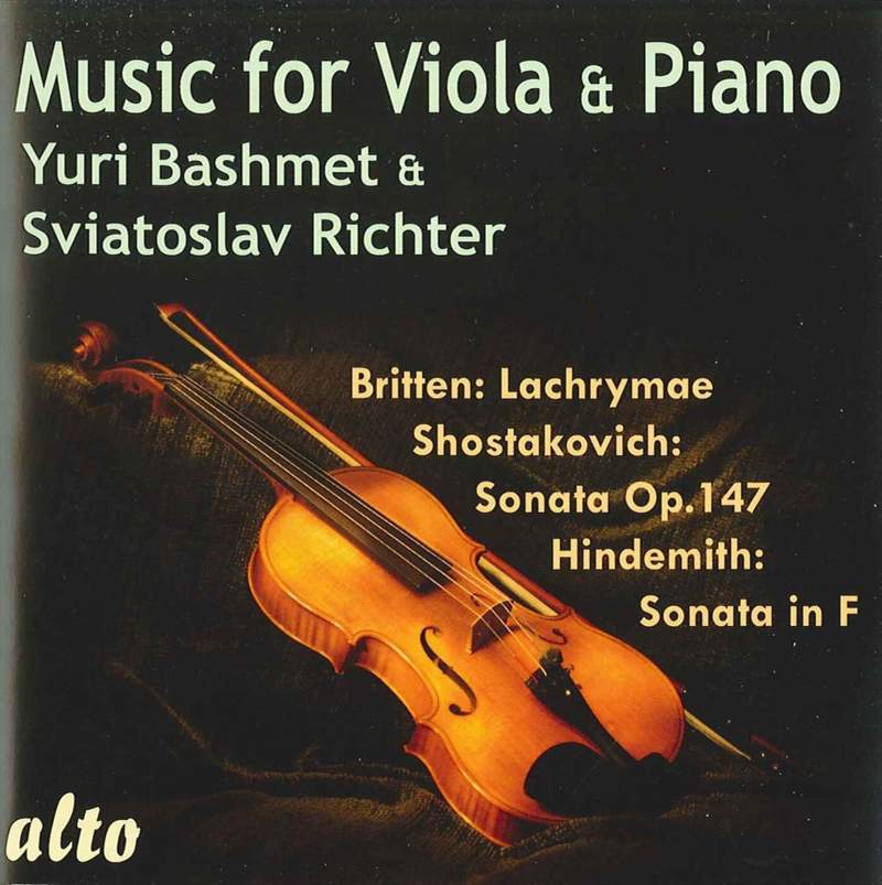 Shostakovich: Violin and Viola Sonatas - Alto: ALC1328 - CD Shostakovich: Violin and Viola Sonatas - Alto: ALC1328 - CD