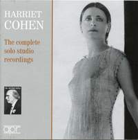 Harriet Cohen: Complete Solo Studio Recordings