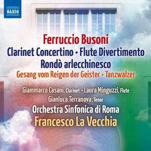 Busoni: Clarinet Concertino & Flute Divertimento