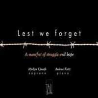 Lest we forget