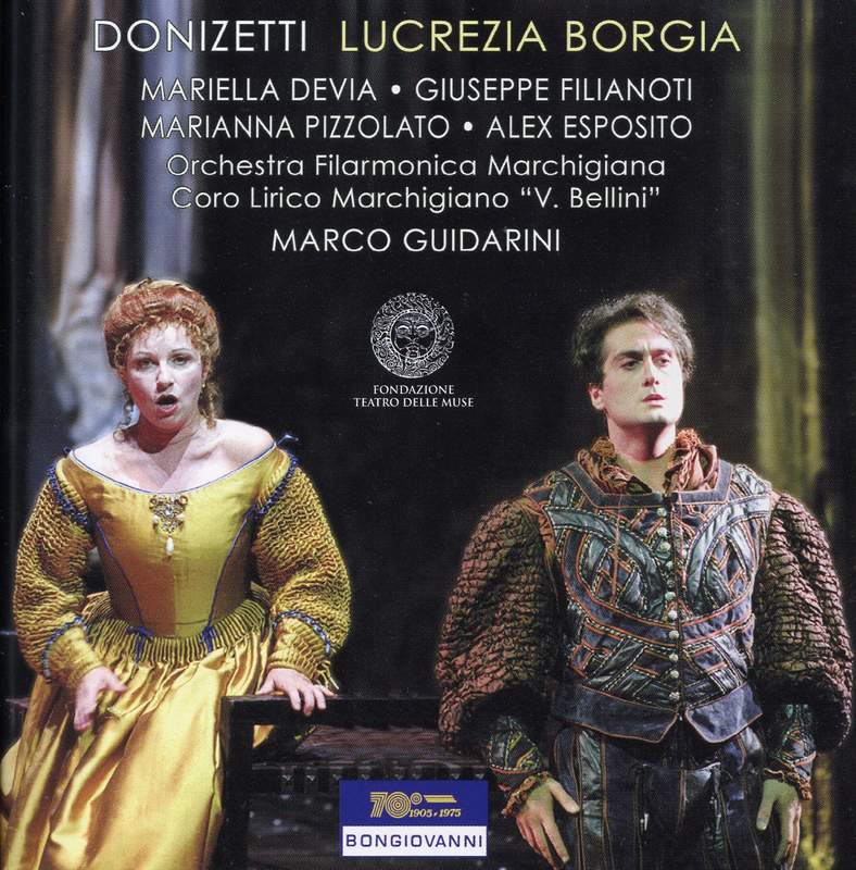 Donizetti: Lucrezia Borgia - Opus Arte: OA1237D - DVD Video