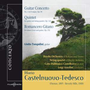 Castelnuovo Tedesco Guitar Concerto Concerto CNT2072