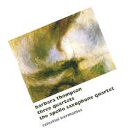 B Thompson: 3 Saxophone Quartets