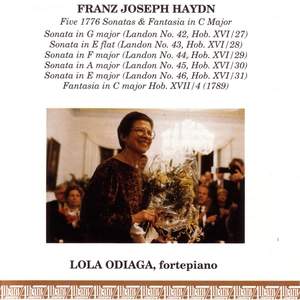 HAYDN, J.: Keyboard Sonatas Nos. 42-46 / Fantasia (Capriccio) in C major (Odiaga, fortepiano)