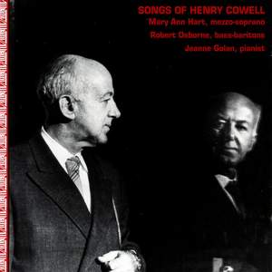COWELL, H.: Songs (M.A. Hart, R. Osborne)