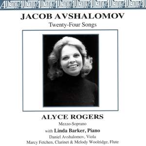 AVSHALOMOV, J.: Songs for Alyce / Whimsies / Threnos / Wonders / Lullaby / Biblical Songs / From the Chinese / Two Old Birds / Who is My Shepherd