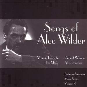 EASTMAN AMERICAN MUSIC SERIES, Vol. 10 - WILDER, A.: Vocal Music