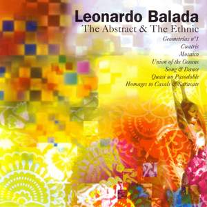 BALADA: Cuatris / Song and Dance / Geometrias No. 1 / Union of the Oceans / Quasi un pasodoble / Homage to Casals / Homage to Sarasate