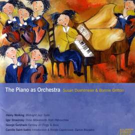 WOLKING: Midnight Jazz Suite for 2 Pianos / STRAVINSKY: 3 Movements from Petrushka (arr. I. Stravinsky)