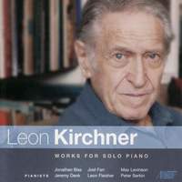 KIRCHNER, L.: Piano Music