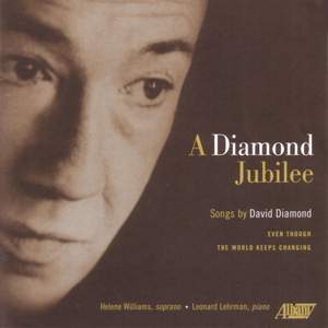 DIAMOND, D.: Songs (A Diamond Jubilee) (Williams, Lehrman)