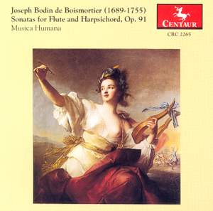 Boismortier: Sonatas for flute and harpsichord, op. 91