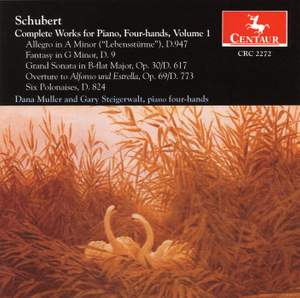 Schubert: Complete Works for Piano Four Hands, Vol. 1