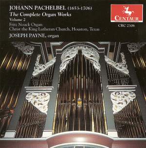 Pachelbel: Complete Organ Music, Vol. 2