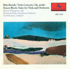 Bartok & Bloch: Works for Viola and Orchestra