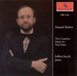 Barber: Complete Piano Music