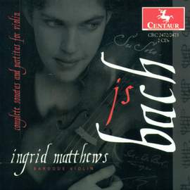 Bach, J S: Sonatas & Partitas for solo violin, BWV1001-1006
