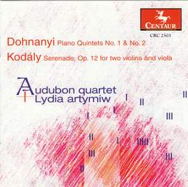 Dohnanyi: Piano Quintets