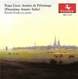 Liszt: Années de pèlerinage, 2ème année, Italie (7 pieces), S. 161