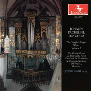 Pachelbel: Complete Organ Music, Vol. 5